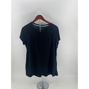 Calvin Klein Performance Black Dry Fit Short Sleeve T-Shirt Womens XL